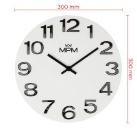 Nástenné hodiny MPM E07M.4222.0090, 30cm 